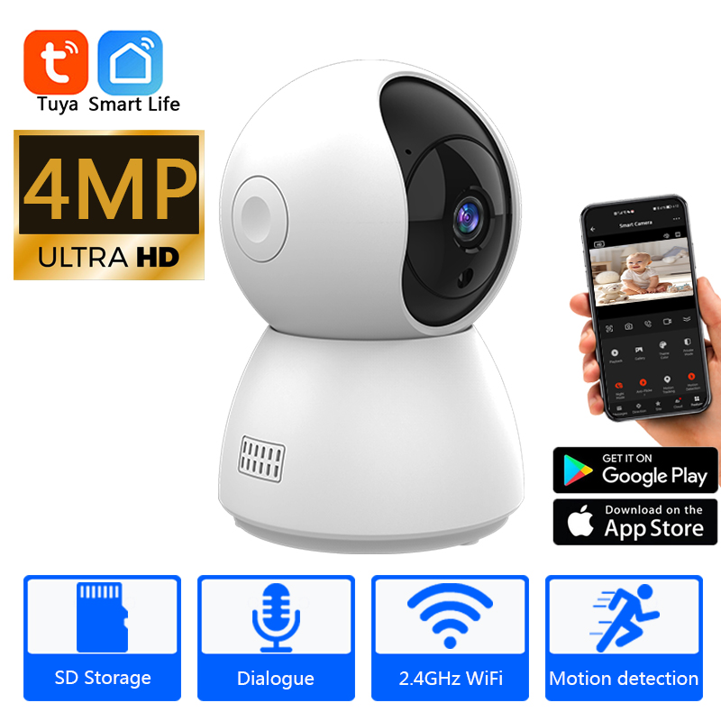Baby Products Video - Kamera pengawas Mini WiFi HD 4MP