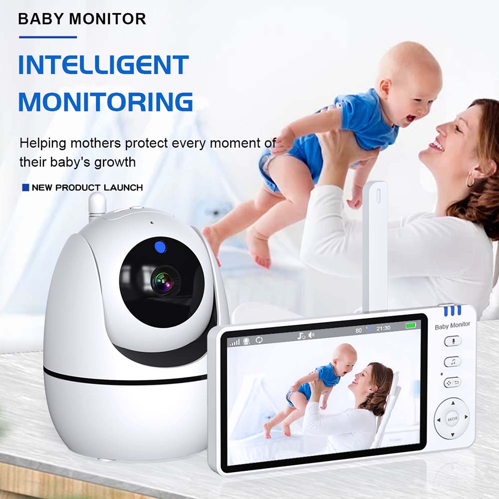 Monitor Bayi Video 5 Inch, Aud - Baby Products Video ulasan dan harga