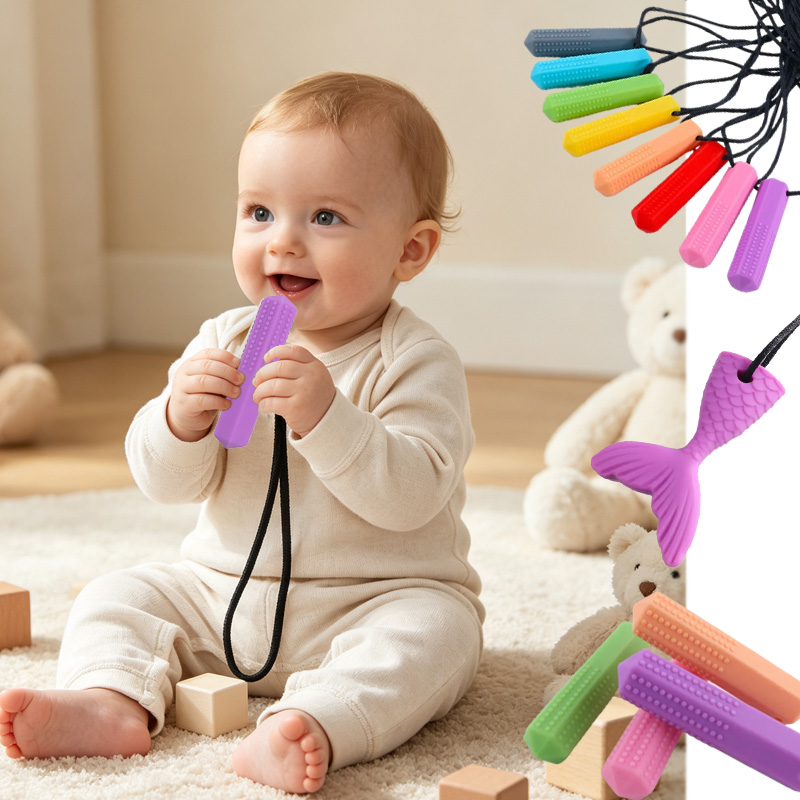 1 buah Gantungan Leher Silikon - Baby Products A To Z ulasan dan harga