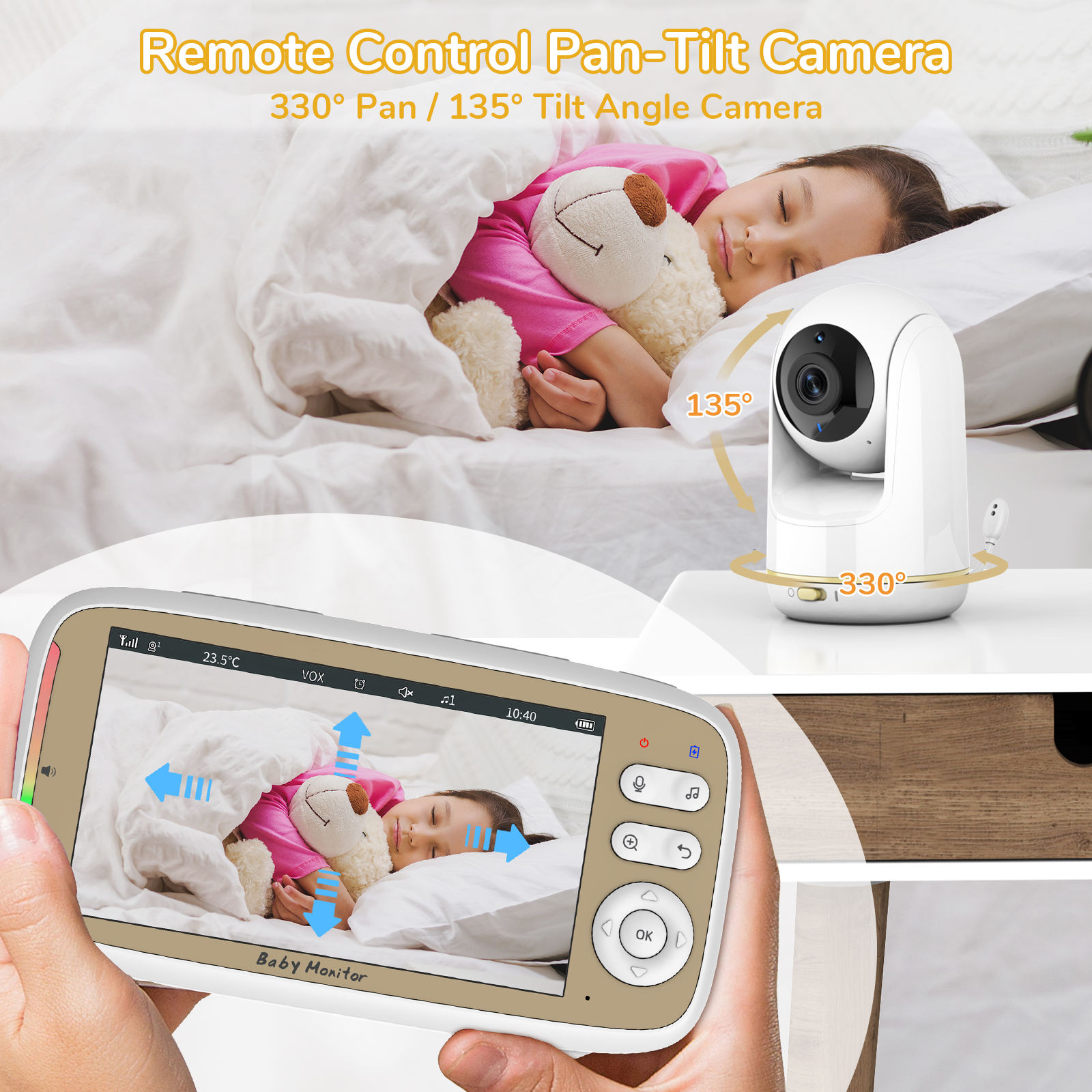 VB803 PRO HD 720P Monitor Bayi - Baby Products Video ulasan dan harga