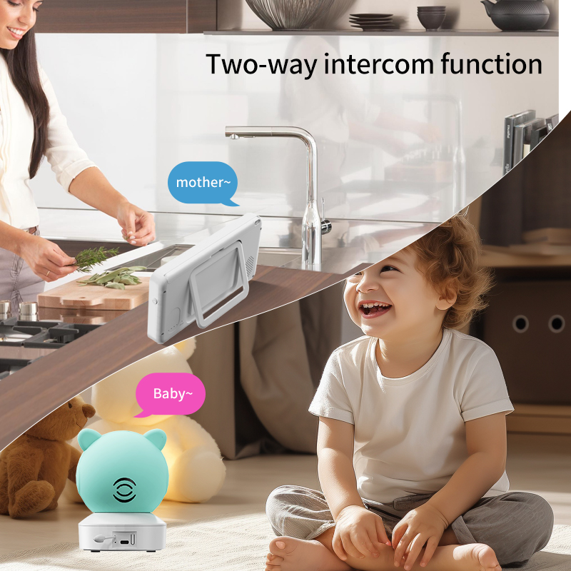 Danmini TUYA Monitor Bayi Kont - Baby Products Video ulasan dan harga