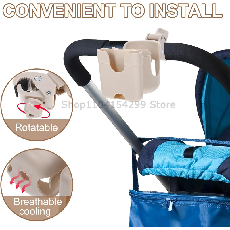 Tempat Gelas Air dan Tempat Po - Stroller Accessories ulasan dan harga